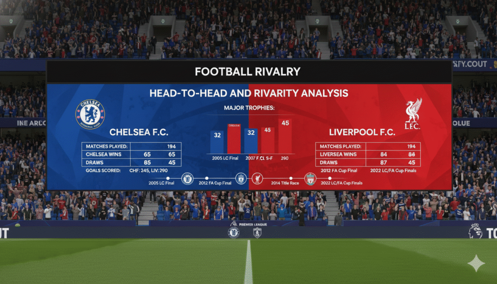 Chelsea f.c. vs Liverpool f.c. Standings: Head-to-Head, and Rivalry Analysis 1 Chelsea f.c. vs Liverpool f.c. Standings Head-to-Head, and Rivalry Analysis
